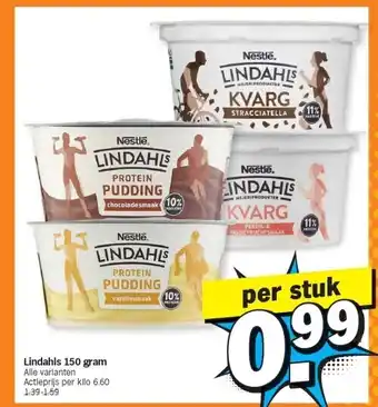 Albert Heijn Lindahls 150 gram aanbieding
