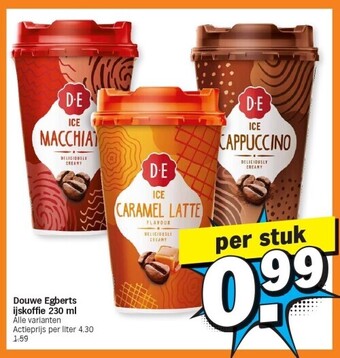 Albert Heijn Douwe egberts ijskoffie 230 ml aanbieding