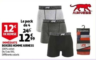 Auchan Boxers Homme Airness aanbieding