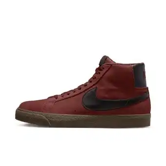 Nike Nike sb zoom blazer mid skateschoen - bruin aanbieding