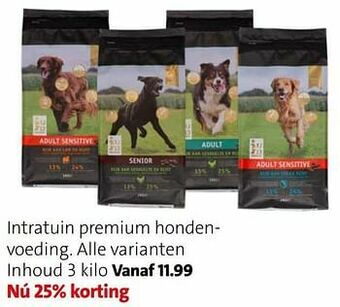 Intratuin premium hondenvoeding