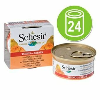 24x75g Fruit Kipfilet met Appel Schesir Kattenvoer