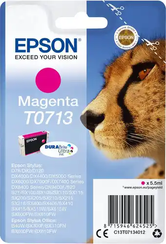 Krëfel Inktpatroon t0713 durabrite ultra ink - magenta aanbieding