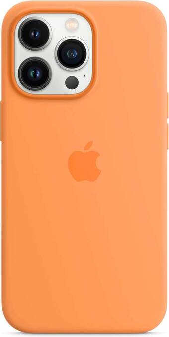 Krëfel Siliconen backcover met magsafe voor iphone 13 pro - okergeel aanbieding