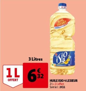 Auchan Huile Isio 4 Lesieur aanbieding