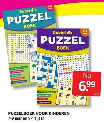 Puzzelboek voor kinderen