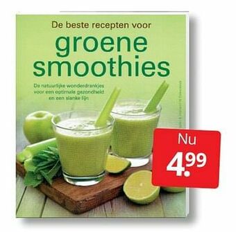 Boekenvoordeel Groene smoothies aanbieding