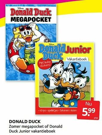 Boekenvoordeel Donald duck aanbieding