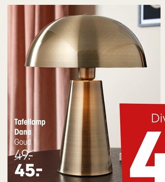 Kwantum Tafellamp dana aanbieding