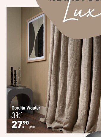 Kwantum Gordijn wouter aanbieding