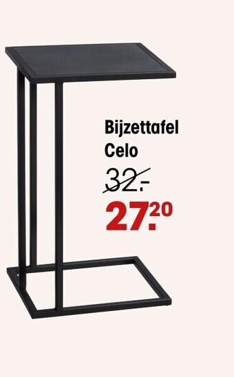 Kwantum Bijzettafel celo aanbieding