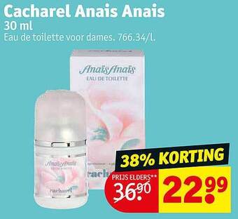 Kruidvat Cacharel anaïs anaïs aanbieding