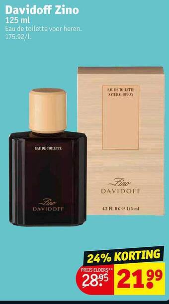 Kruidvat Davidoff zino aanbieding