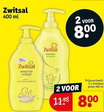 Kruidvat Zwitsal aanbieding