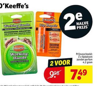 Kruidvat O'keeffe's aanbieding