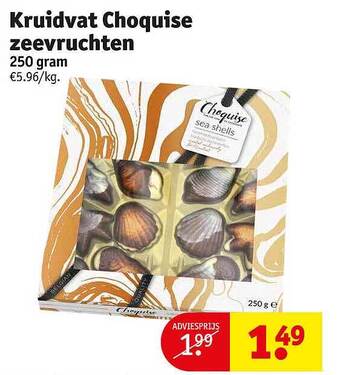 Kruidvat Kruidvat choquise zeevruchten aanbieding