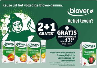 Kruidvat Biover aanbieding