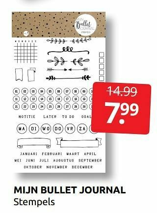 Mijn bullet journal