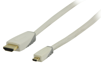 Krëfel Hdmi micro 1.4 naar hdmi 1.4-kabel - 1 m - bbm34700w10 aanbieding