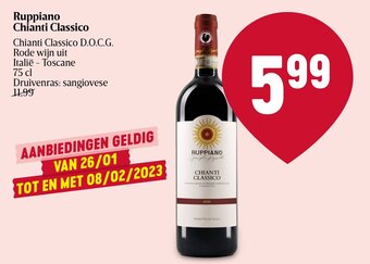 Delhaize Ruppiano Chianti Classico aanbieding