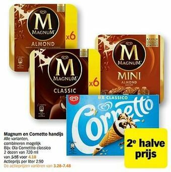 Albert Heijn Ola cornettto classico aanbieding