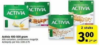 Albert Heijn Activia aanbieding