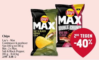 Delhaize Lay's - Max Chips aanbieding