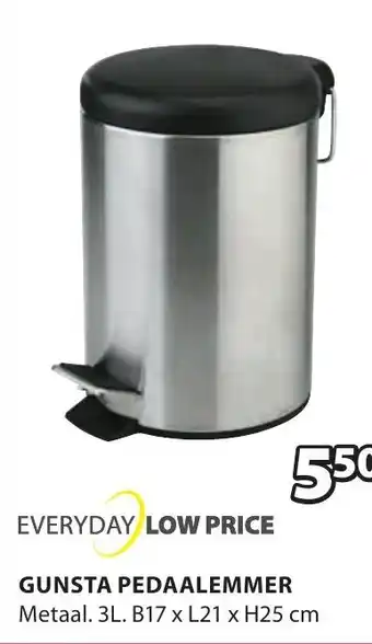 Gunsta Pedaalemmer Metaal 3L
