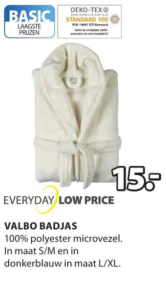 Jysk Valbo Badjas aanbieding