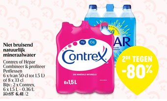 Delhaize Niet bruisend natuurlijk mineraalwater aanbieding