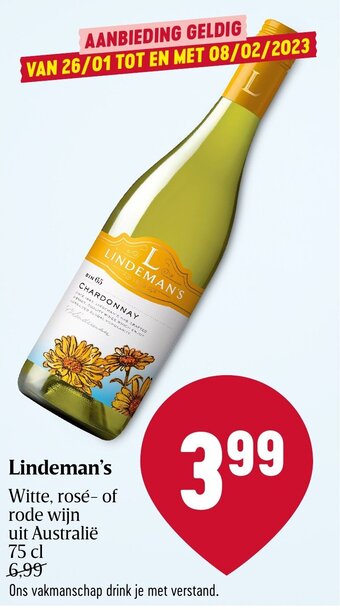 Delhaize Lindeman's aanbieding