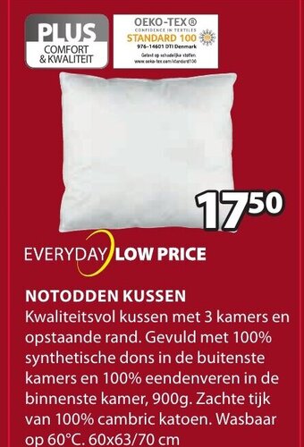 Jysk Notodden Kussen aanbieding