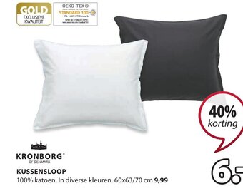 Jysk Kronborg Kussensloop aanbieding