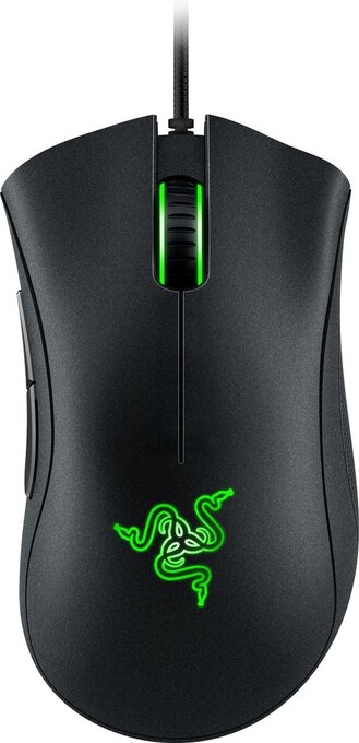 Bol.com Razer deathadder essential - gaming muis - 6400 dpi - zwart aanbieding
