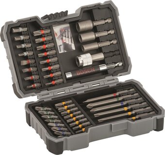 Bosch schroefbit- en doppenset - bitset - 43-delig