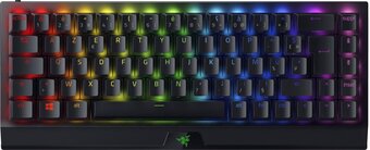 Bol.com Razer blackwidow v3 mini hyperspeed fr azerty gaming toetsenbord - yellow switch - zwart aanbieding