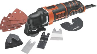 Black+decker mt300ka-qs multitool - oscillerend - 300w - incl. koffer en 11 accessoires
