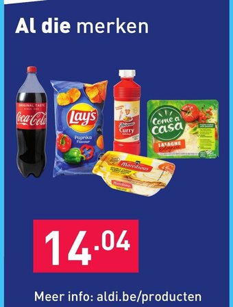 ALDI Aldi merken aanbieding