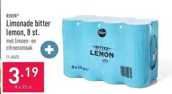 River limonade bitter lemon 8 x 25cl