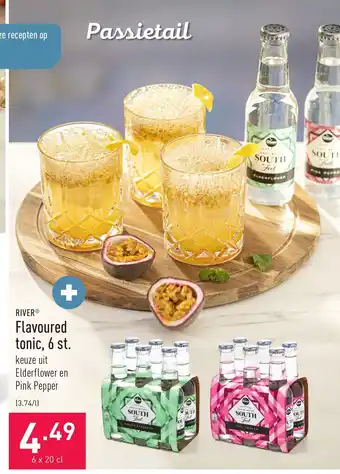 ALDI River flavoured tonic 6 x 20cl aanbieding