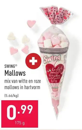 ALDI Swing mallows 175g aanbieding