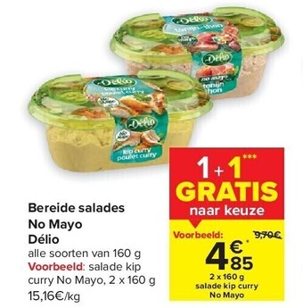 Bereide salades no mayo délio