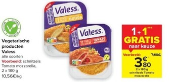 Vegetarische producten valess