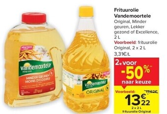 Carrefour Frituurolie vandemoortele aanbieding