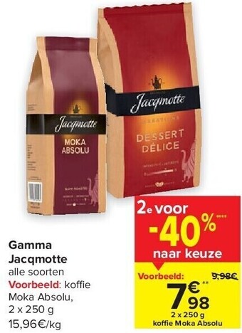 Carrefour Gamma jacqmotte aanbieding