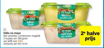 Albert Heijn Délio no mayo aanbieding
