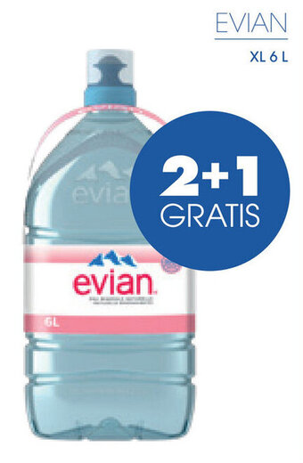 Prik en Tik Evian XL 6L aanbieding