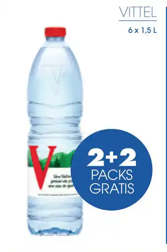 Prik en Tik Vittel 6 x 1,5L aanbieding