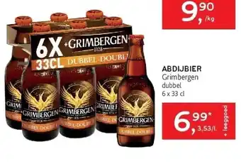 Alvo Abdijbier grimbergen dubbel 6 x 33 cl aanbieding