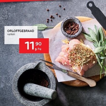 Alvo Orloffgebraad varken aanbieding